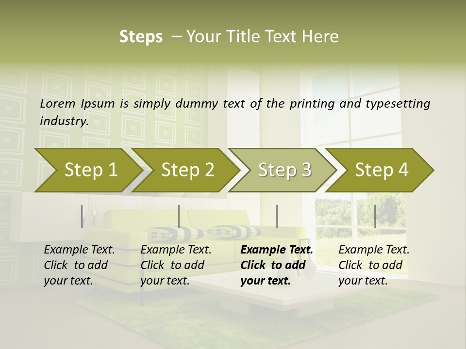 Apartment Home Hotel PowerPoint Template