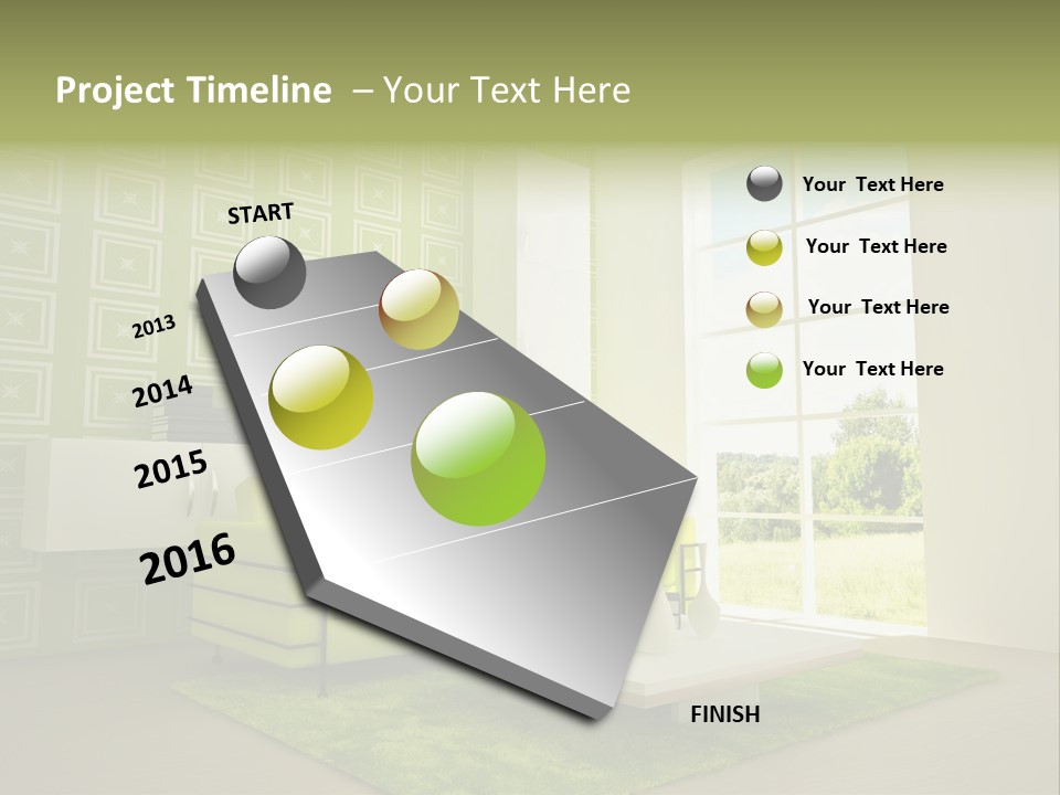 Apartment Home Hotel PowerPoint Template