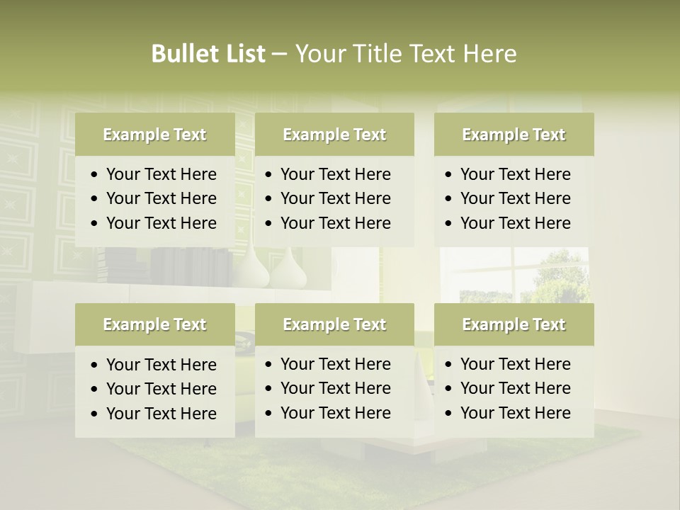 Apartment Home Hotel PowerPoint Template