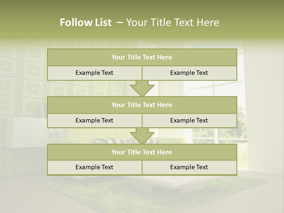 Apartment Home Hotel PowerPoint Template
