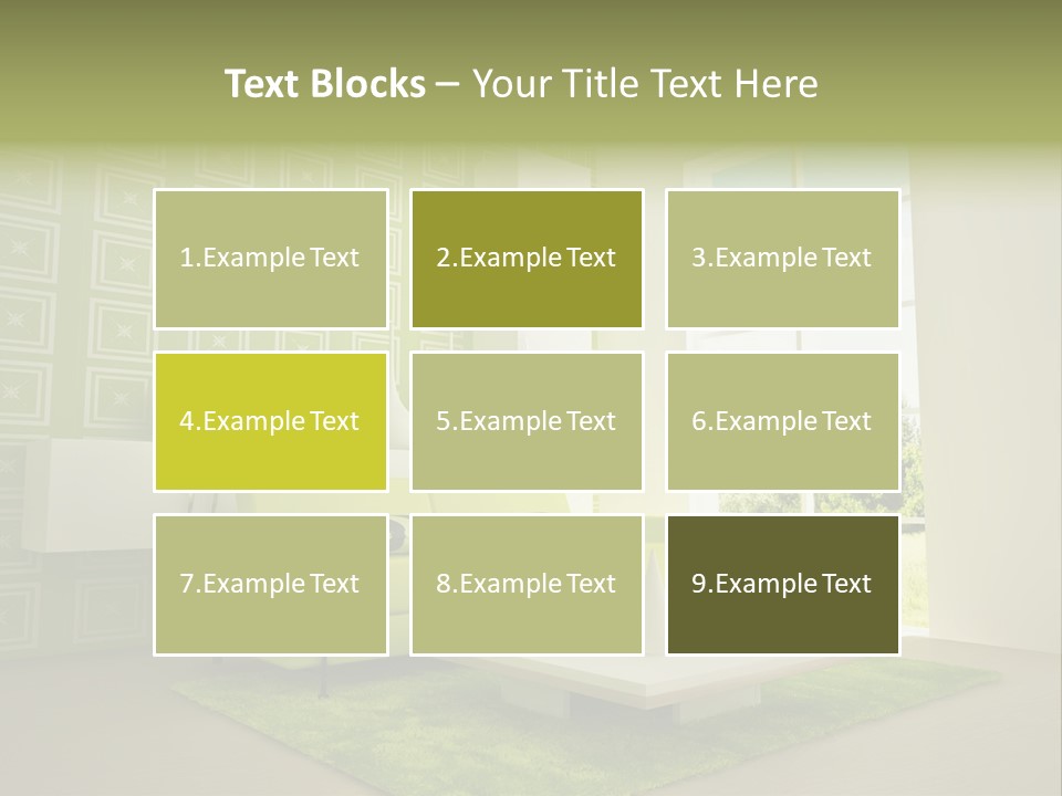 Apartment Home Hotel PowerPoint Template