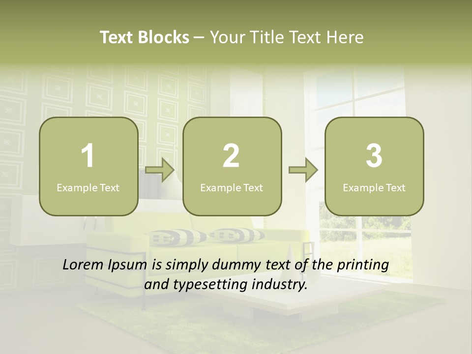 Apartment Home Hotel PowerPoint Template