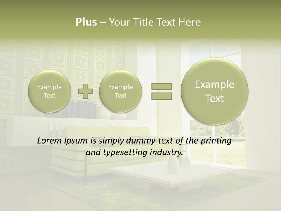 Apartment Home Hotel PowerPoint Template