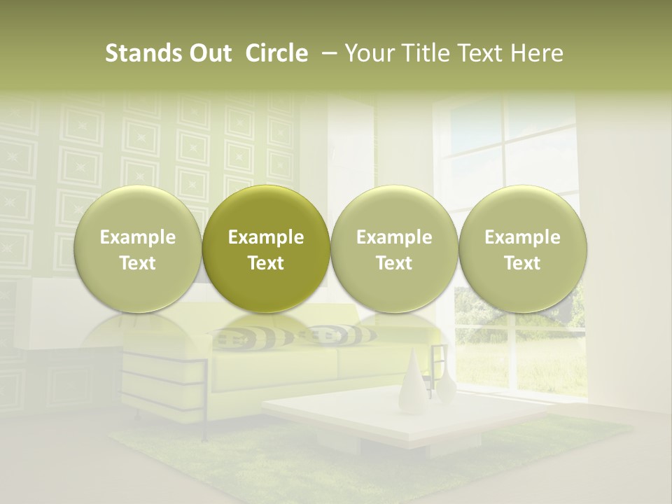 Apartment Home Hotel PowerPoint Template