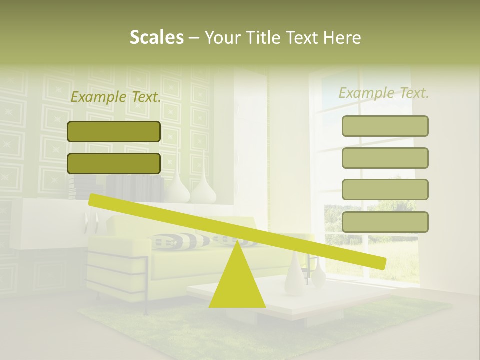 Apartment Home Hotel PowerPoint Template