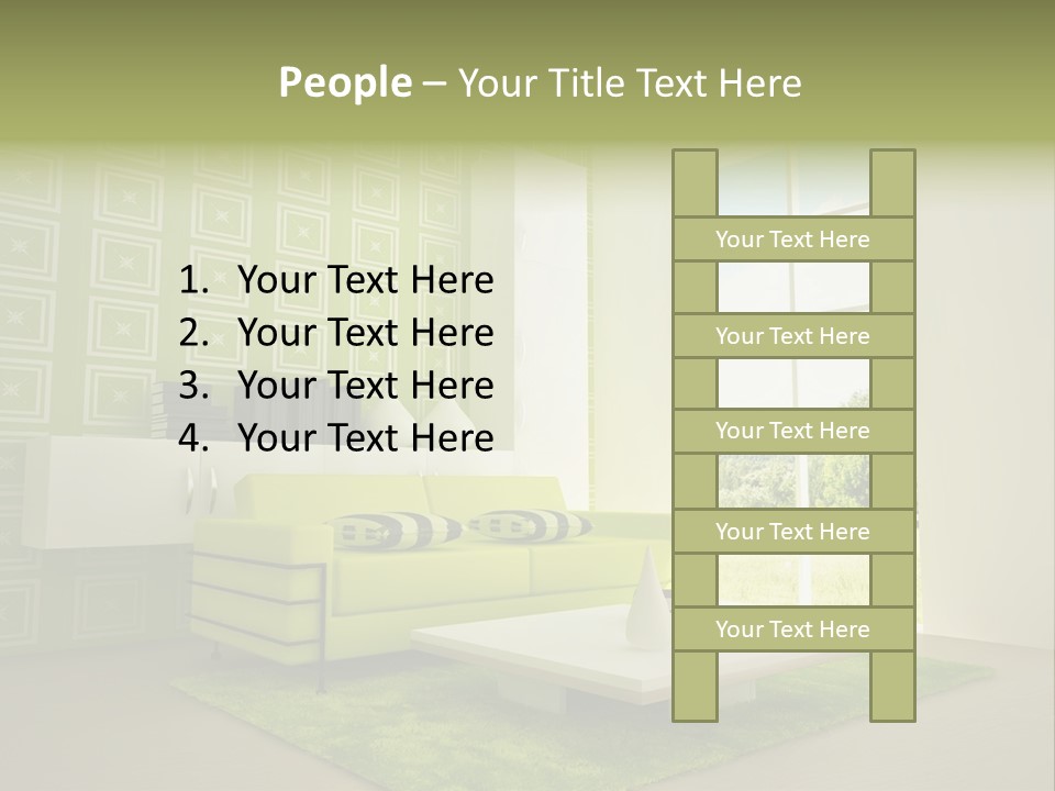 Apartment Home Hotel PowerPoint Template