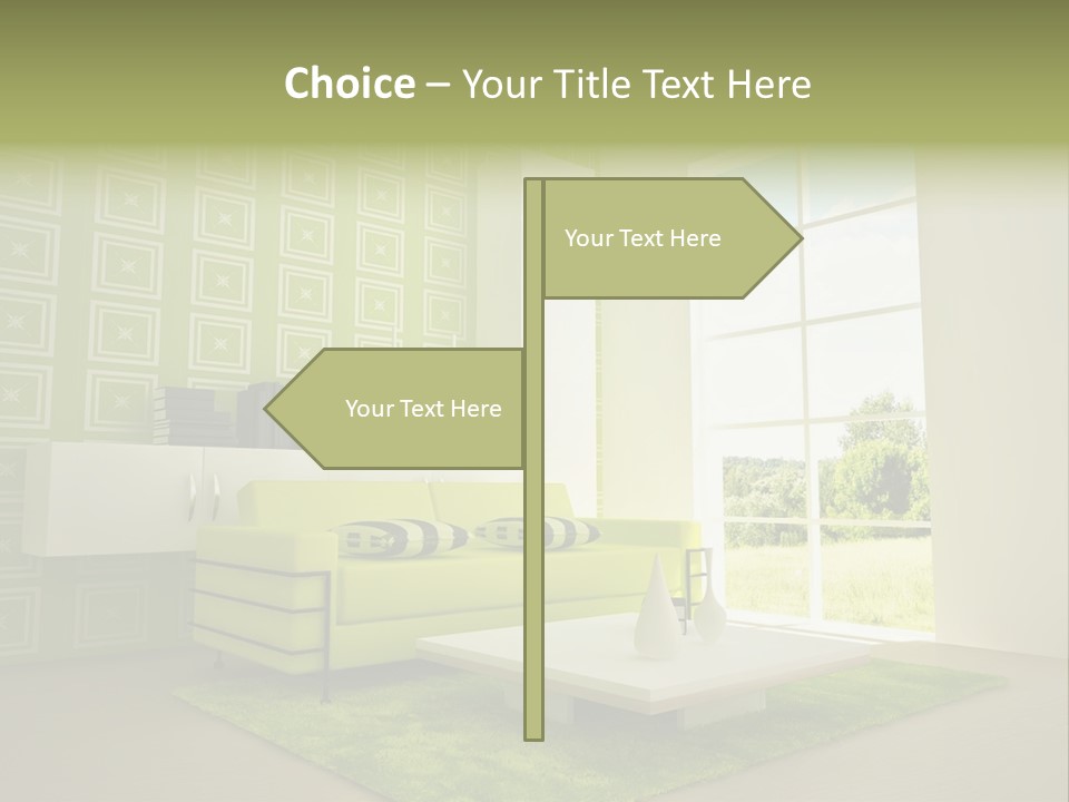 Apartment Home Hotel PowerPoint Template