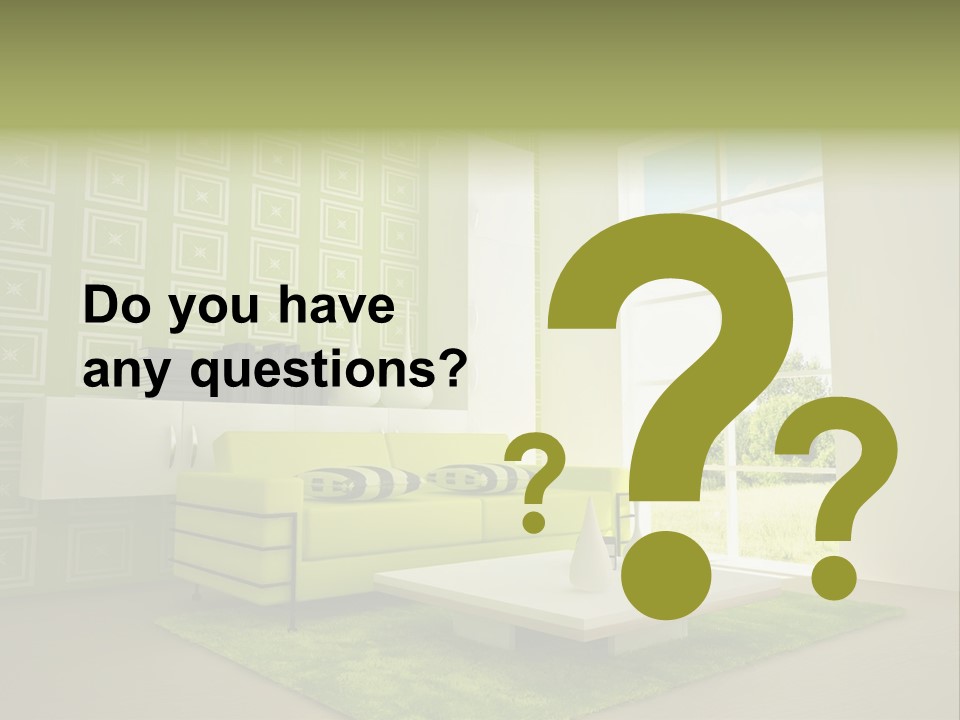 Apartment Home Hotel PowerPoint Template