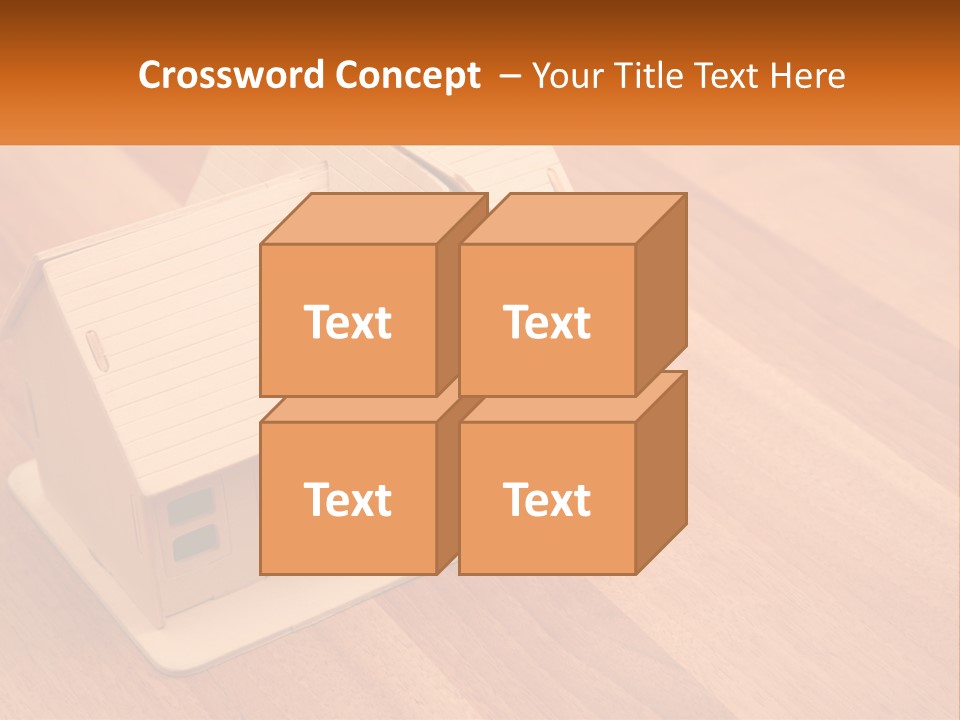 Boarding Roof Wooden PowerPoint Template