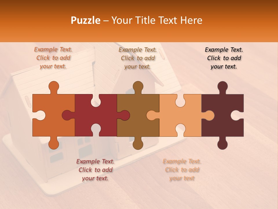 Boarding Roof Wooden PowerPoint Template