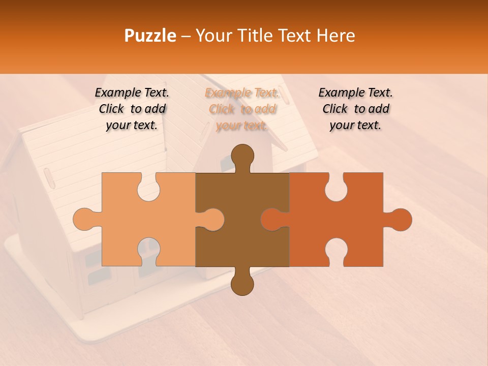 Boarding Roof Wooden PowerPoint Template