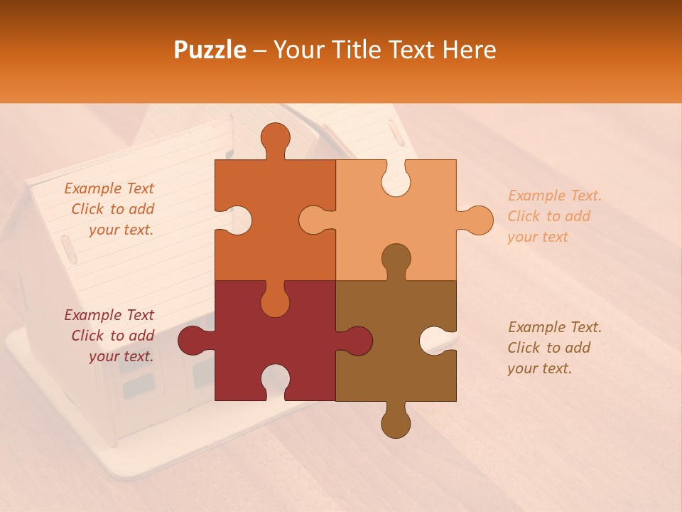 Boarding Roof Wooden PowerPoint Template