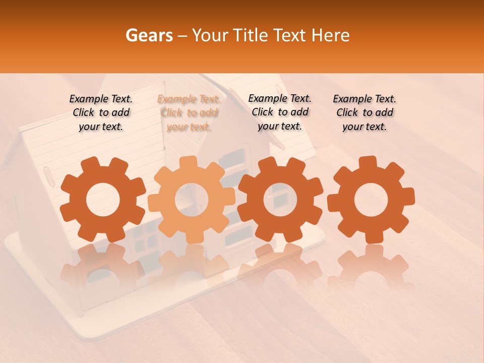 Boarding Roof Wooden PowerPoint Template