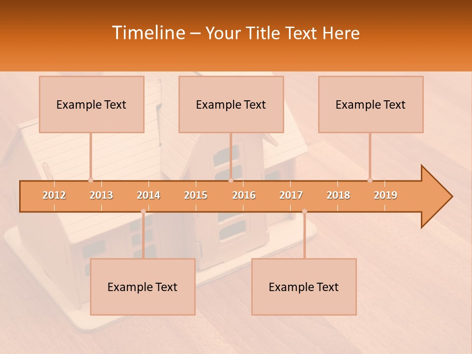 Boarding Roof Wooden PowerPoint Template