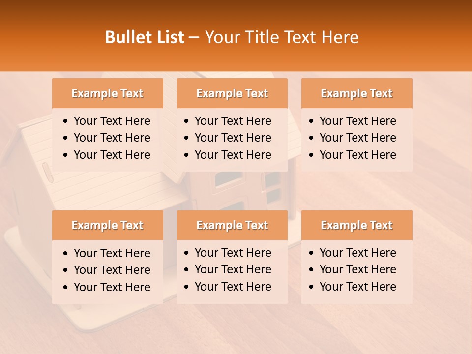 Boarding Roof Wooden PowerPoint Template