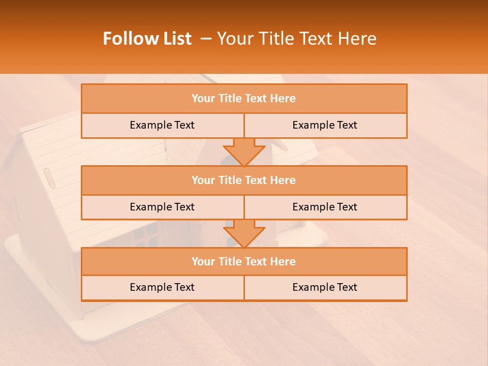 Boarding Roof Wooden PowerPoint Template