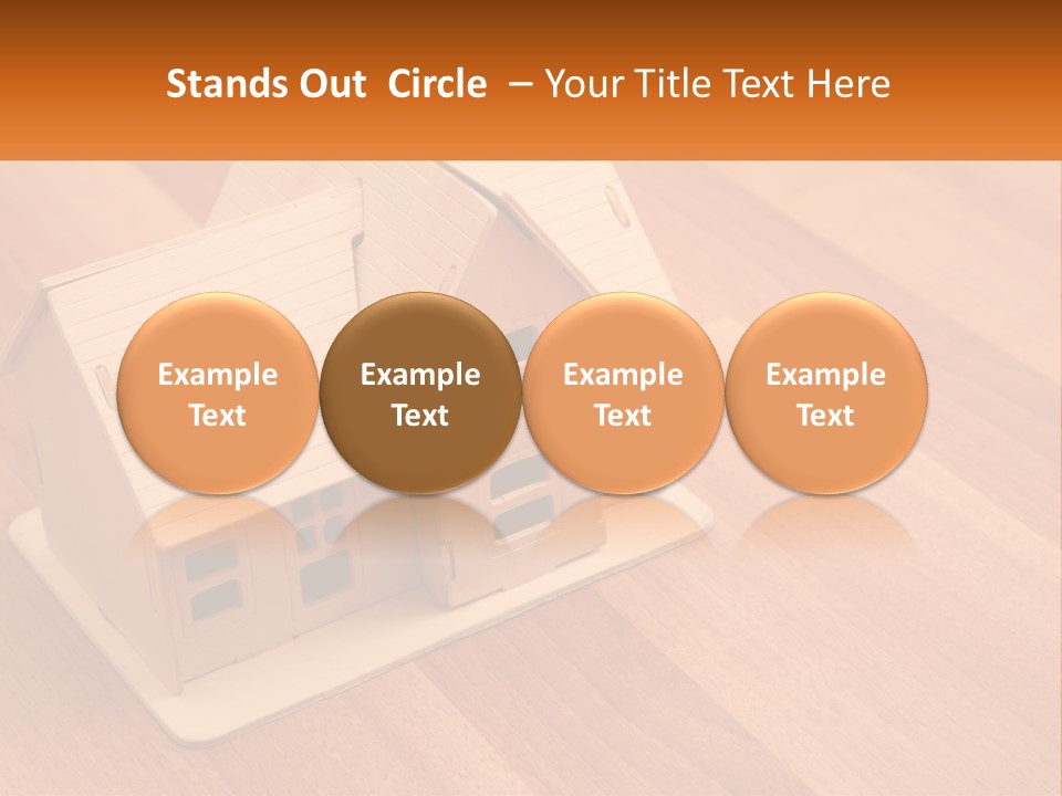 Boarding Roof Wooden PowerPoint Template