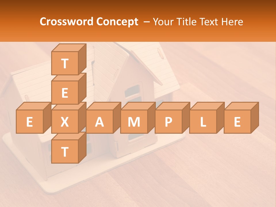 Boarding Roof Wooden PowerPoint Template