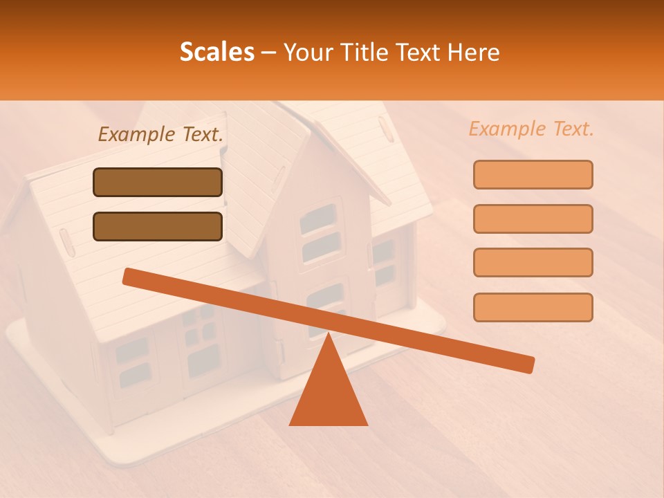 Boarding Roof Wooden PowerPoint Template