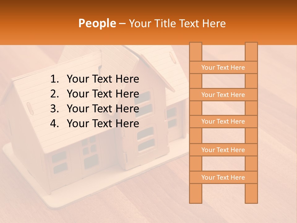 Boarding Roof Wooden PowerPoint Template