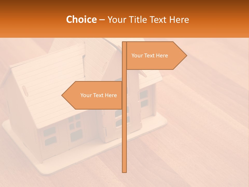 Boarding Roof Wooden PowerPoint Template