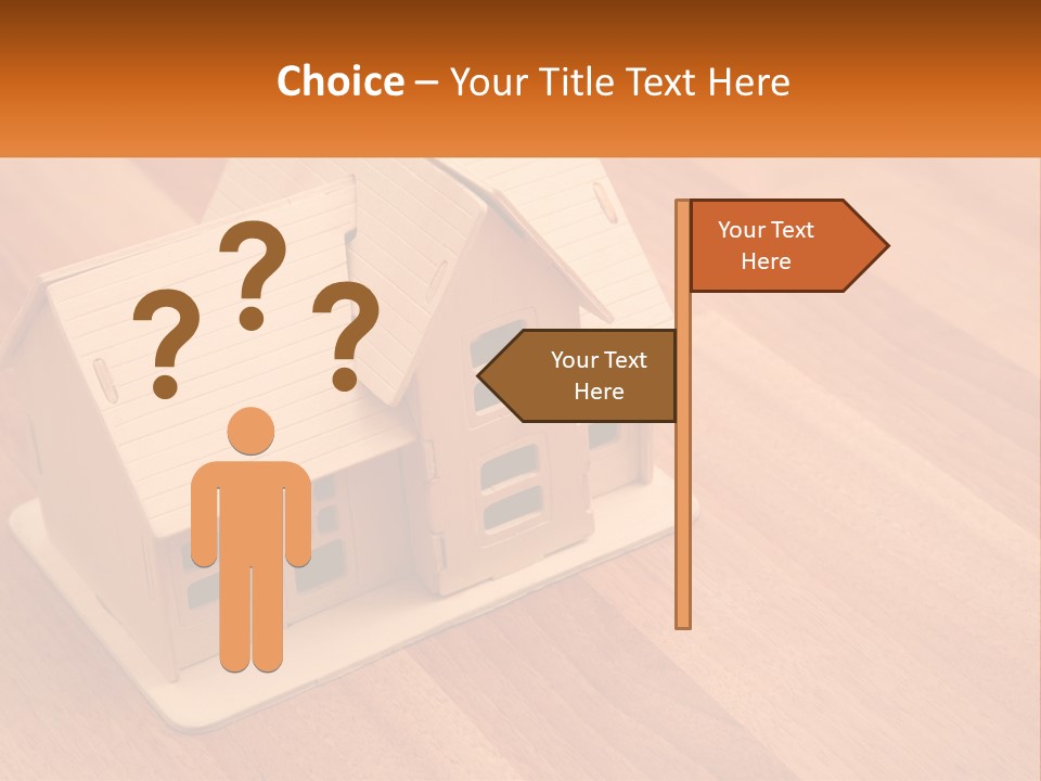 Boarding Roof Wooden PowerPoint Template