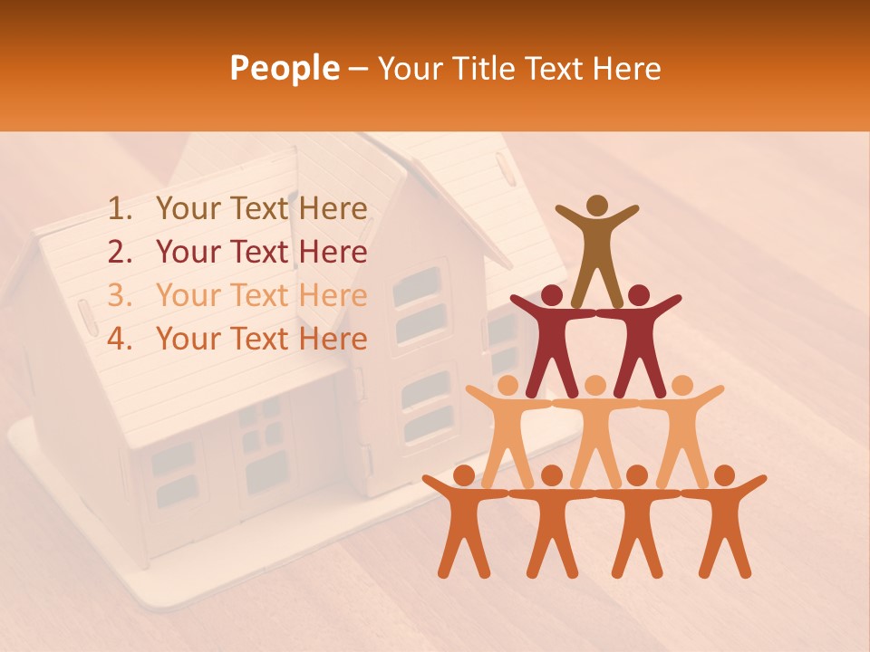 Boarding Roof Wooden PowerPoint Template