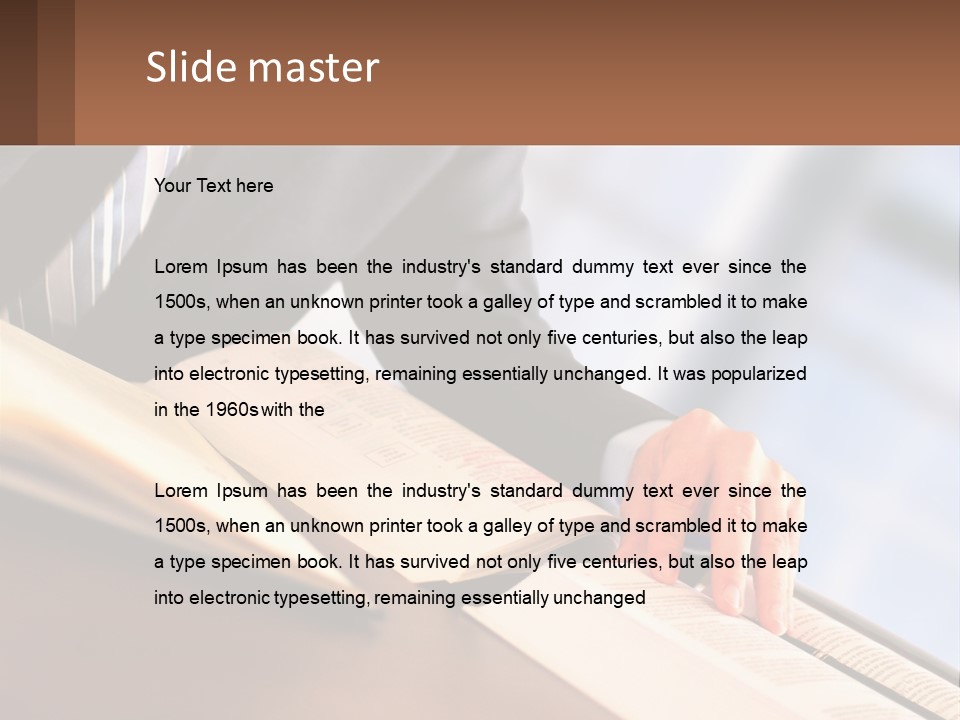 Learning Invest Business PowerPoint Template