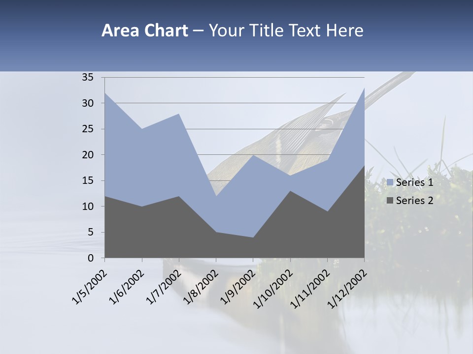 Small Ornithologist Tits PowerPoint Template