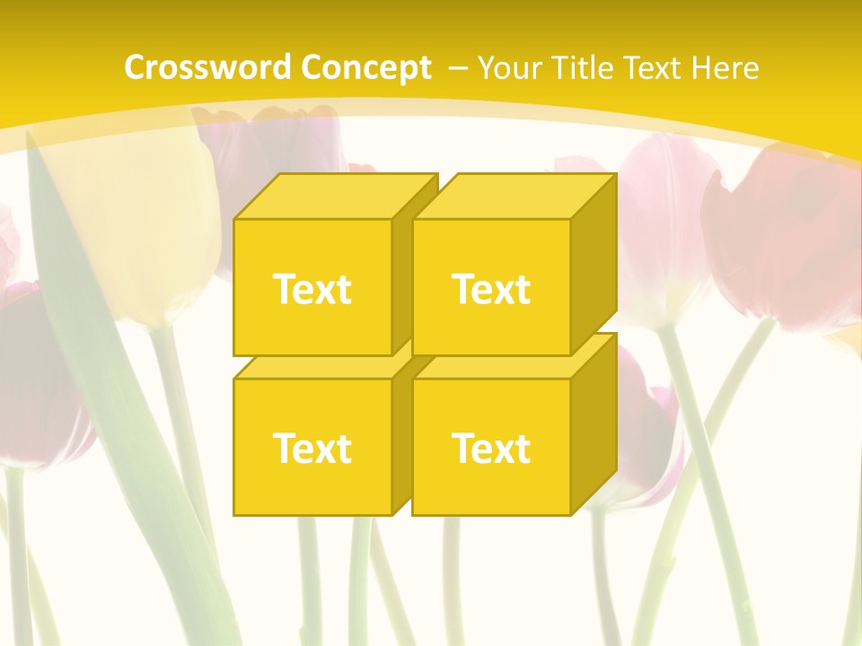 Pretty Green Decoration PowerPoint Template