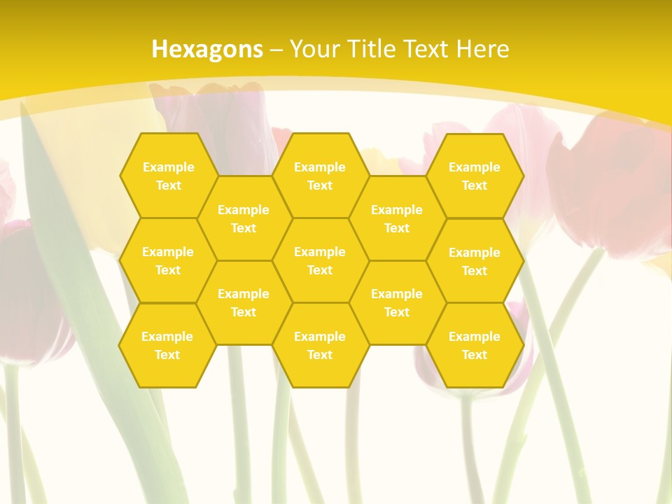 Pretty Green Decoration PowerPoint Template