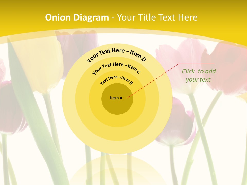 Pretty Green Decoration PowerPoint Template