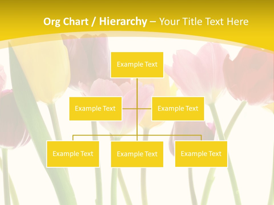 Pretty Green Decoration PowerPoint Template