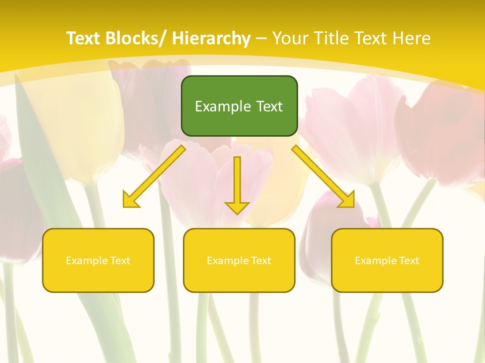 Pretty Green Decoration PowerPoint Template