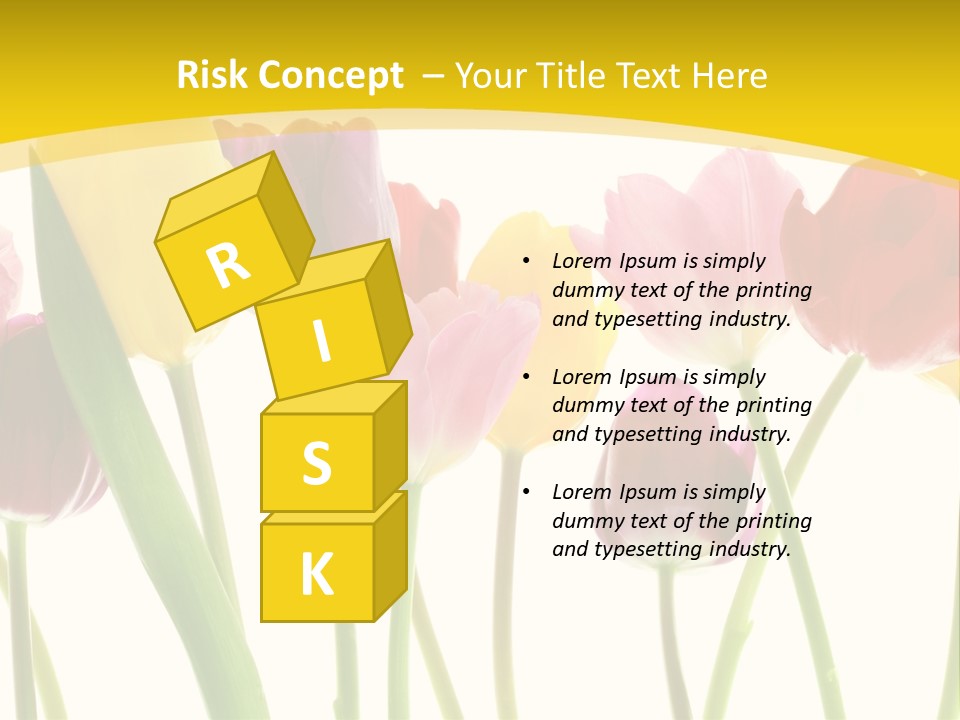 Pretty Green Decoration PowerPoint Template