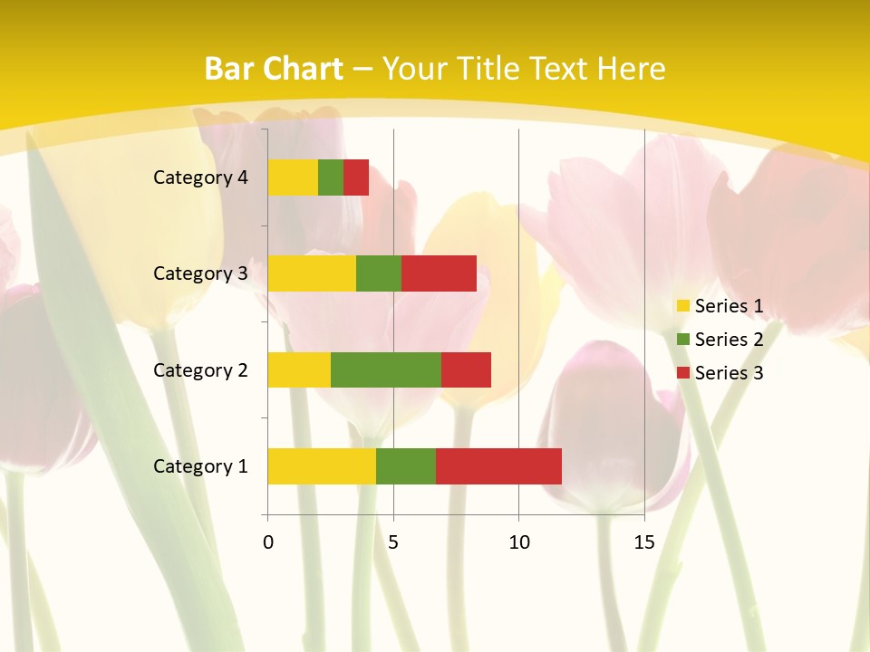 Pretty Green Decoration PowerPoint Template