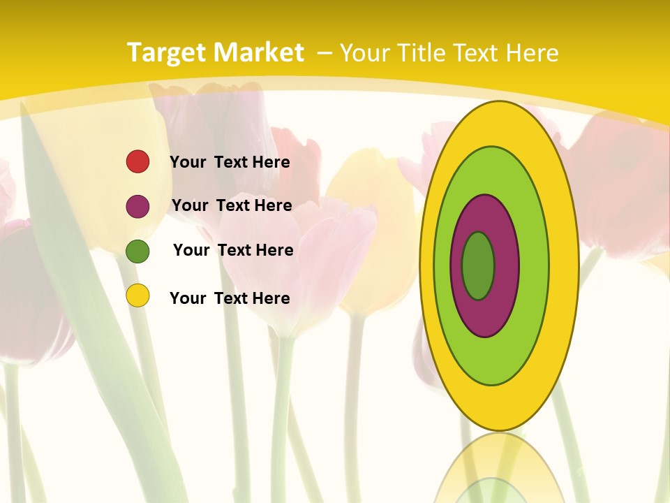 Pretty Green Decoration PowerPoint Template