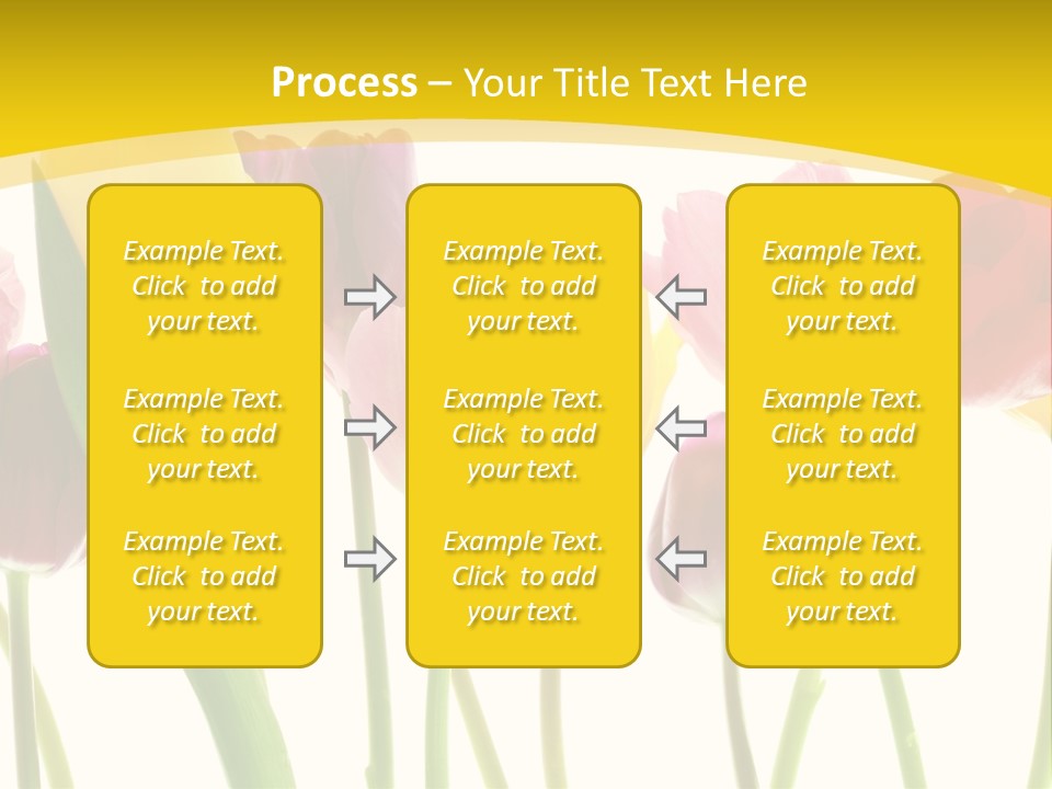 Pretty Green Decoration PowerPoint Template