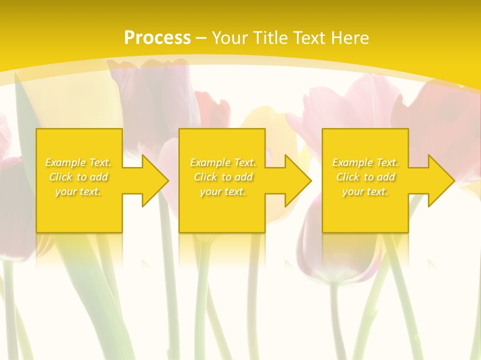 Pretty Green Decoration PowerPoint Template