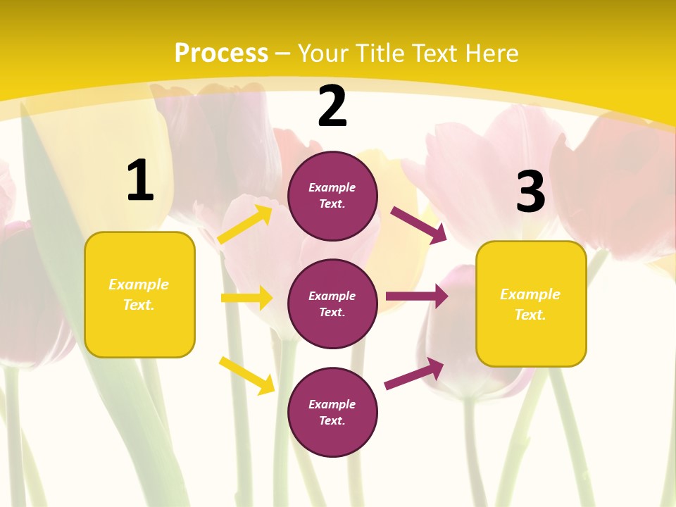 Pretty Green Decoration PowerPoint Template