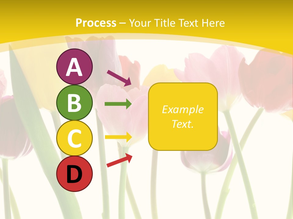 Pretty Green Decoration PowerPoint Template