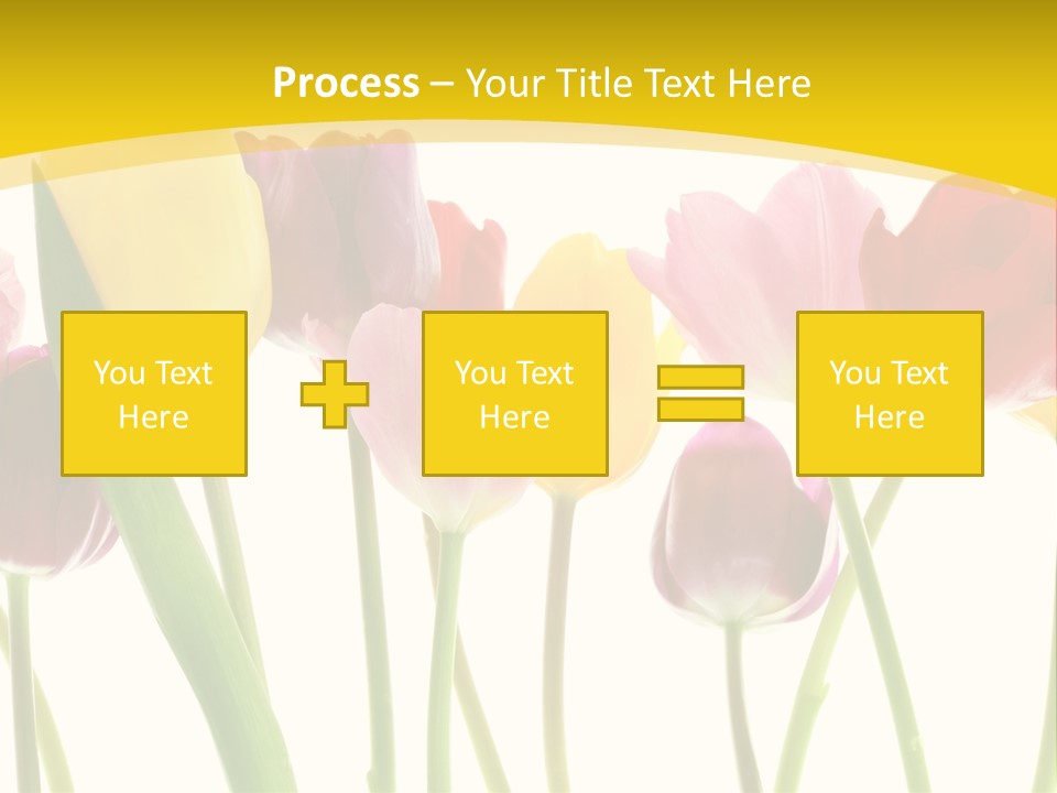 Pretty Green Decoration PowerPoint Template