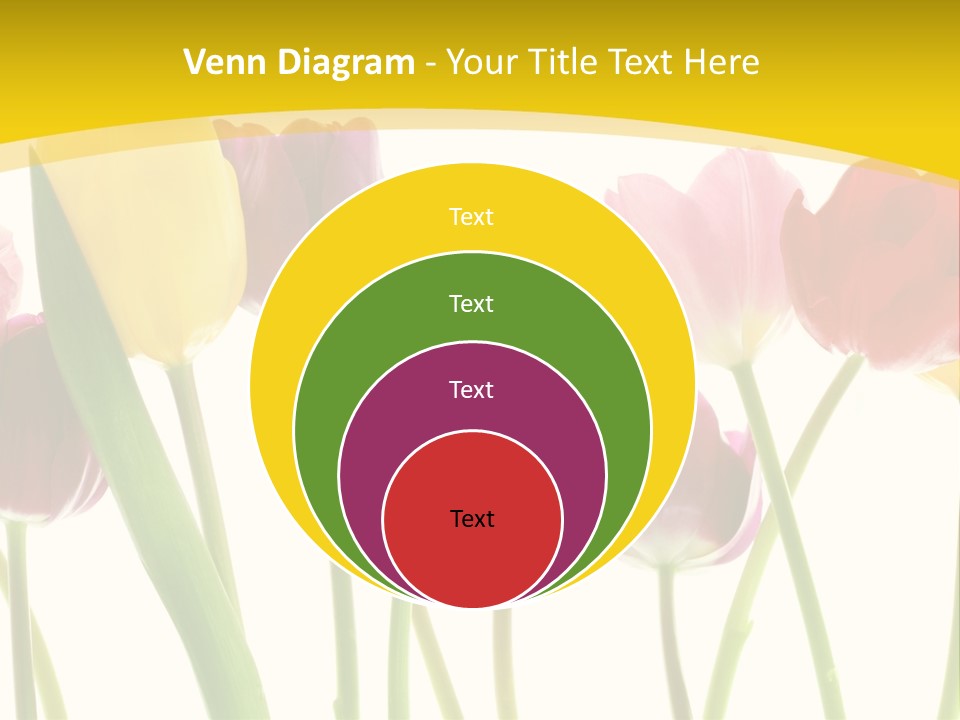 Pretty Green Decoration PowerPoint Template