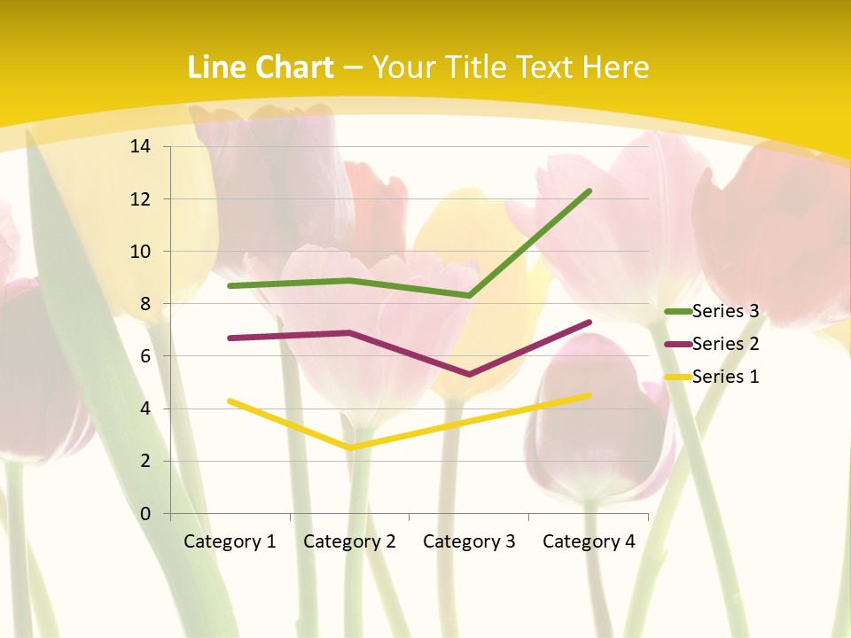 Pretty Green Decoration PowerPoint Template