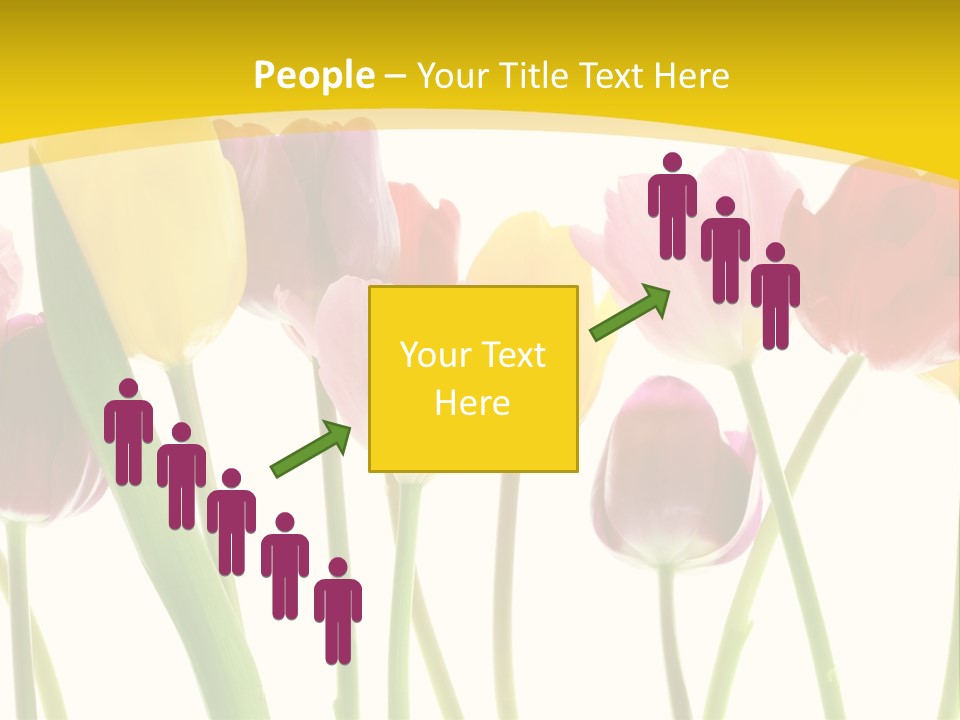 Pretty Green Decoration PowerPoint Template
