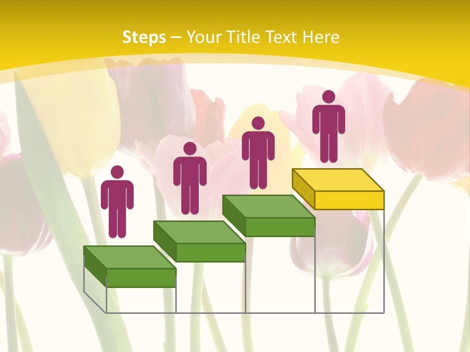 Pretty Green Decoration PowerPoint Template