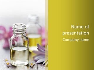 Therapy Natural Aromatherapy PowerPoint Template
