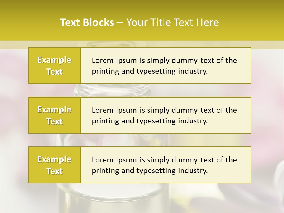 Therapy Natural Aromatherapy PowerPoint Template