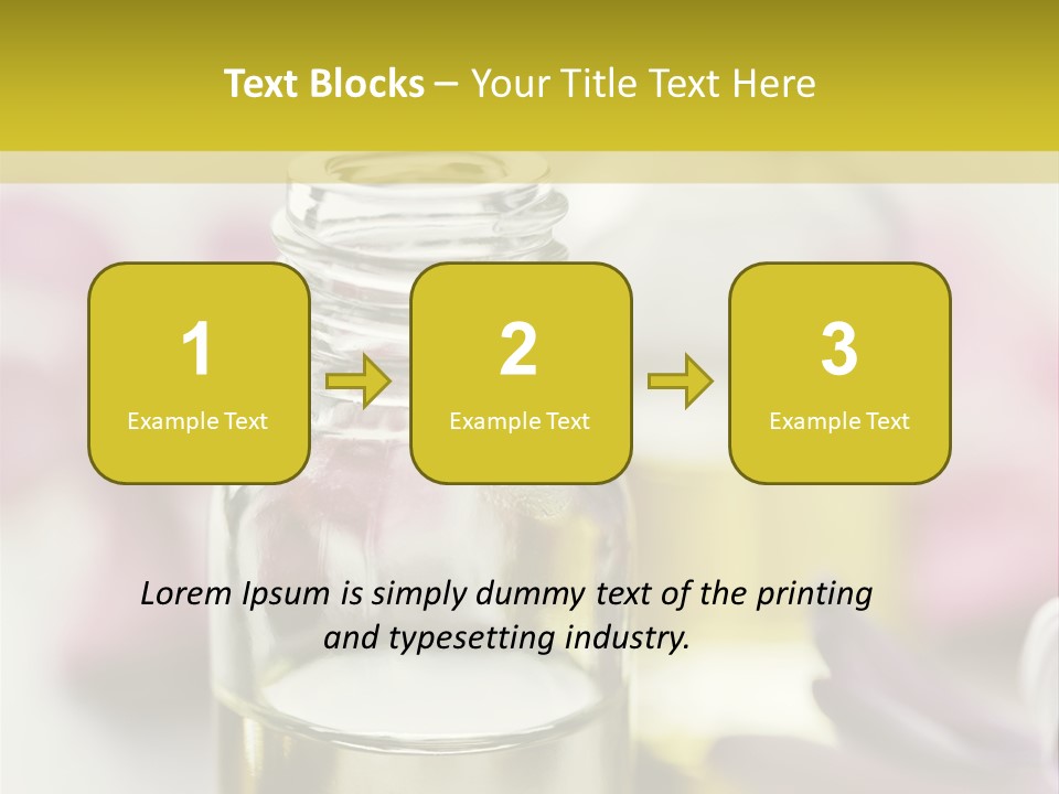 Therapy Natural Aromatherapy PowerPoint Template