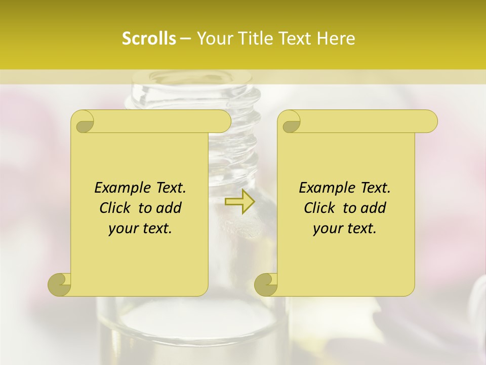 Therapy Natural Aromatherapy PowerPoint Template
